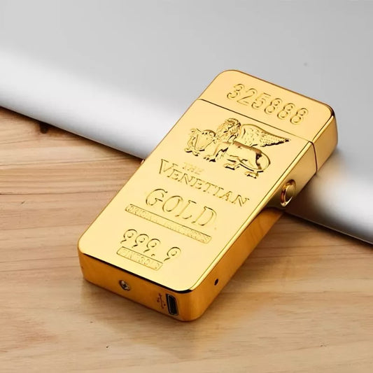 Bricheta electrica USB The Venetian Gold