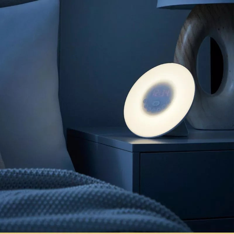 Ceas DESTEPTator Zori de zi cu lumina si radio