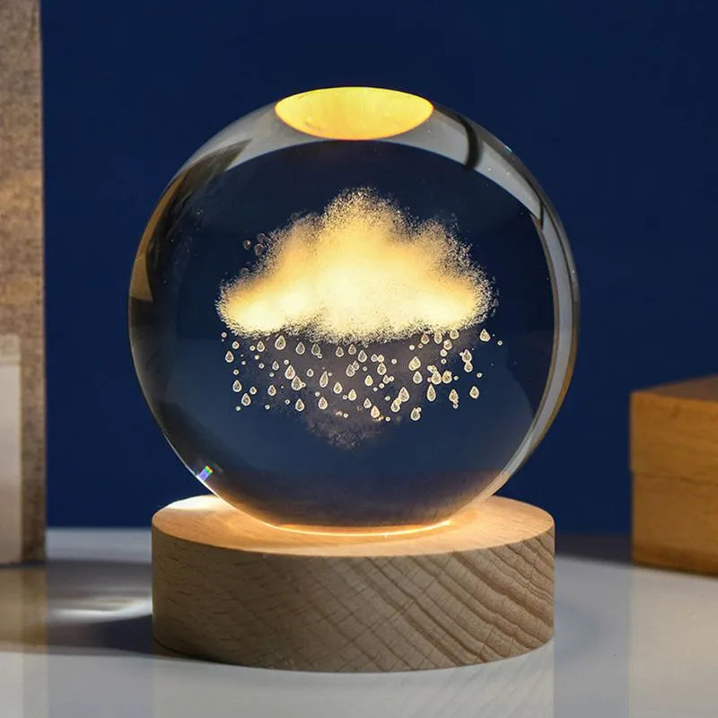 Lampa Glob de Cristal Norisor