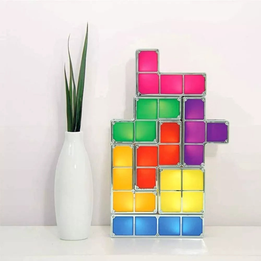 Lampa cu LED-uri in Forme Colorate
