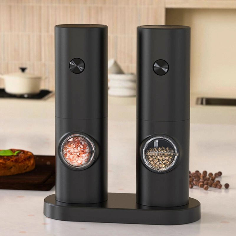 Set 2 rasnite electrice pentru sare si piper