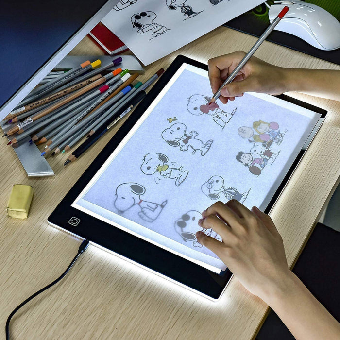 Tableta pentru desenat Led Ligh A4 Ultra-Subtire