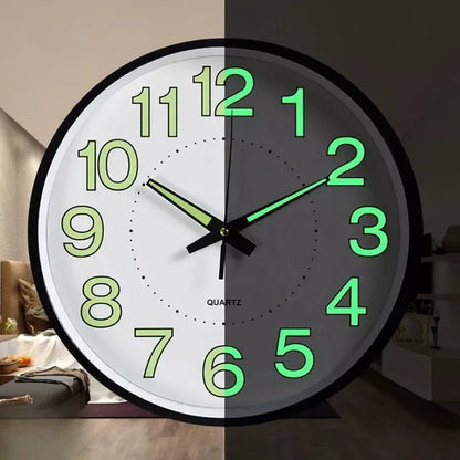 Ceas de perete florescent Licurici