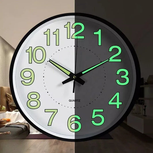 Ceas de perete florescent Licurici