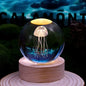 Lampa Glob de Cristal cu Meduze