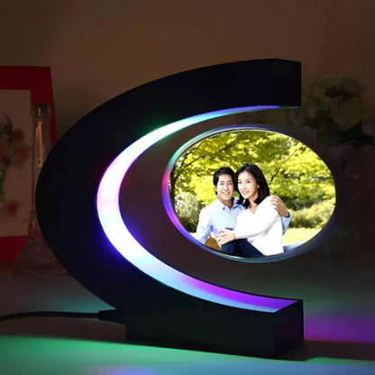 Rama foto magnetica levitanta cu iluminare RGB