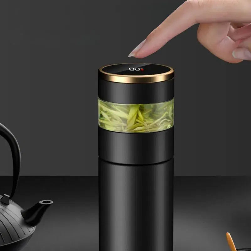 Termos infuzor modern cu ecran LED